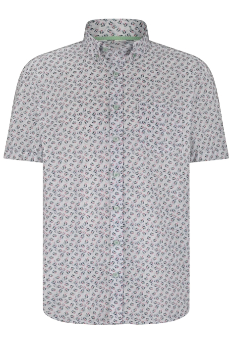 State of Art shirt ss print slub